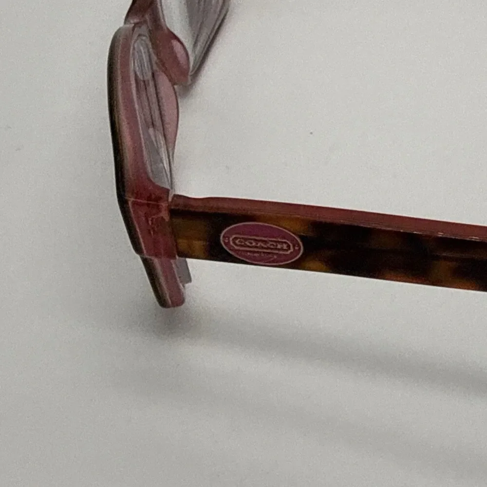 COACH HC6040 Brooklyn 5115 Tortoise/Pink Eyeglasses 52/16 135, FRAMES ONLY